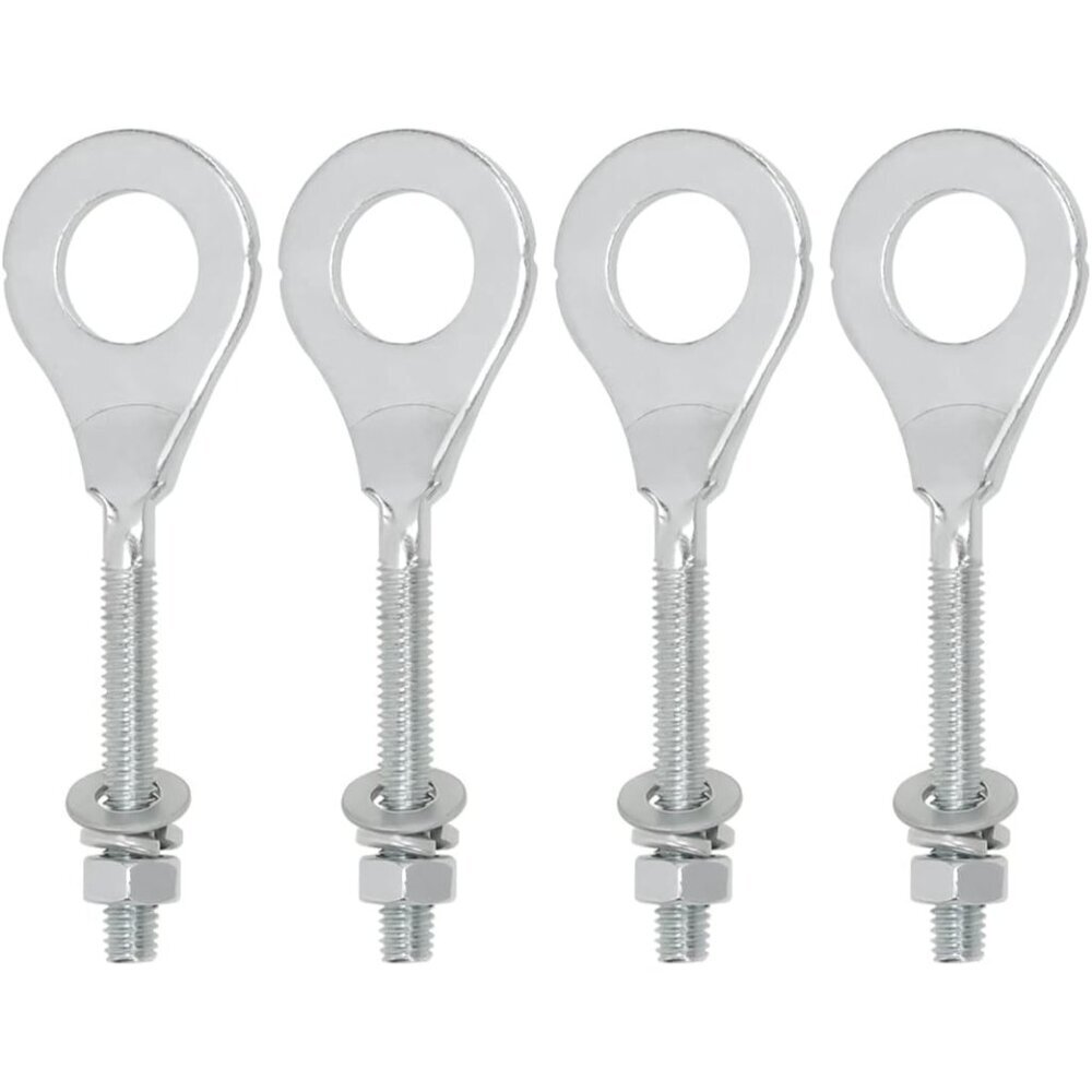 4-Pack Rear Chain Tensioner for Coleman & Baja Mini Bikes - 15mm Adjustable